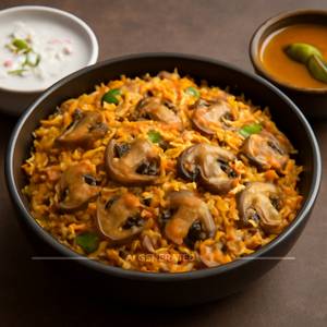 Mushroom Biryani