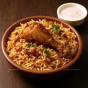 Chicken Dum Biryani Single