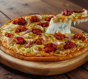 Crispy Chicken Cheese Pizza halal [8 inches]