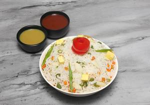 Garlic Paneer Fried Rice