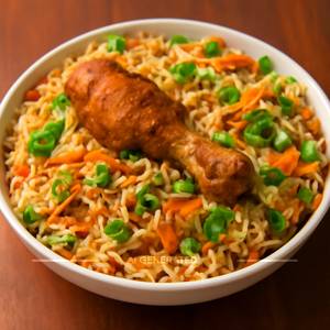 Chicken Mixed Biryani (Dum &Fry)