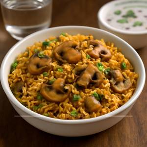 Mushroom Biryani