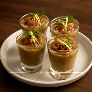 Mutton Haleem Shots