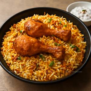 Zafrani Chicken Biryani [1 Plate]