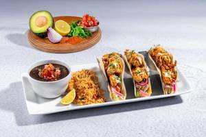 Southwest Fusion Veg Tacos