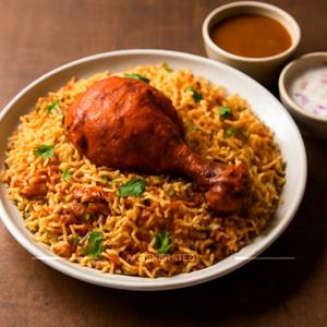 Chicken Fry Piece  Biryani