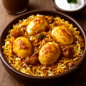 Zafrani Egg Biryani