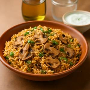 Muashroom Biryani