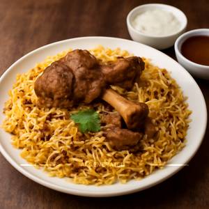 Mutton Dum Biryani Single
