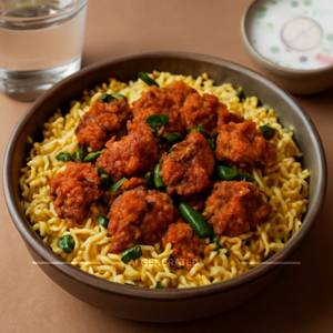 Chicken 65 biryani