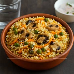 Mushroom Biryani