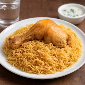 Full Chicken Biryani ( Non Spicy / Irani Style)