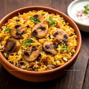 Mushroom Biryani