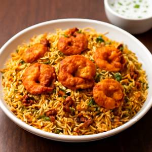 Prawn Biryani [Serves 3]