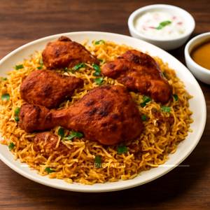 Chicken Fry Biryani Full