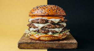 Triple OG Classic Lamb Smash Burger