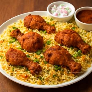 Chicken Fry Biryani [2-3 Person]