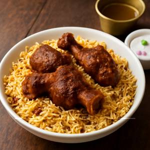 Mutton Fry Pcs Biryani