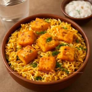 Paneer biryani