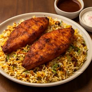 Double Fish Biryani