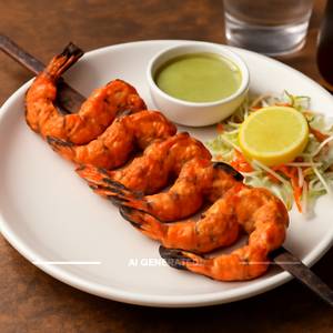 Royal Prawns Kebab