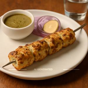 Garlic Fish Kebab