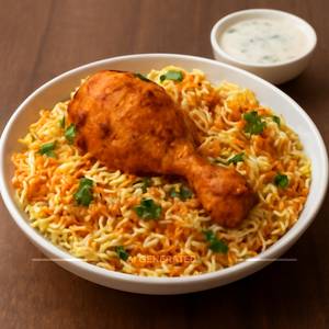 Zafrani Chicken Dum Biryani (sgl)