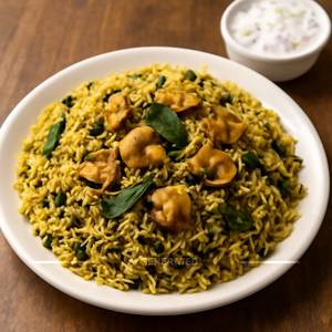 Gongura Mushroom Biryani