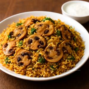 Mushroom Biryani