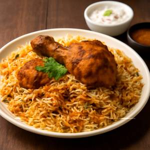 Chicken Dum Biryani (without Bucket )