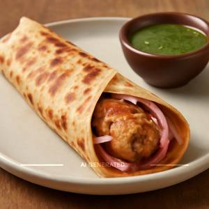 Chicken Sheekh Kebab Roll