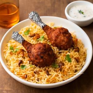 Chicken Lollipop Biryani