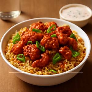 Chilli Chicken Biryani