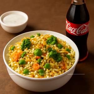 Veg Dum Biryani Small With Coca-cola (250 Ml)