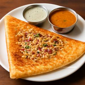 Onion Garlic Dosa
