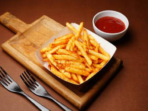 Fiery French Fries - Spicy & Crispy