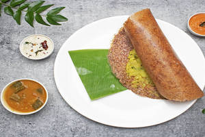 Ragi Ghee Masala Dosa Jain