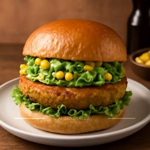 Mexican Corn And Jalapeno Burger