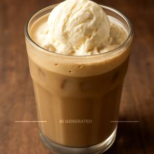 Thick Cold Coffee With Ice Cream