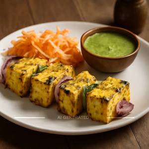 Paneer Lassuni Tikka
