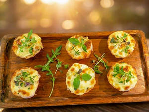 Veg Mini Quiche (6 Pcs)