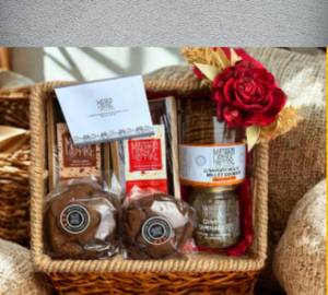 Vegan Rectangle Jute Hamper