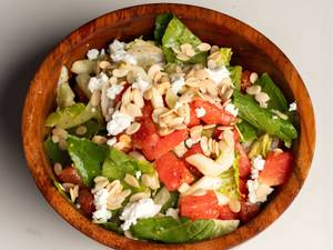 Watermelon Cucumber Feta Salad