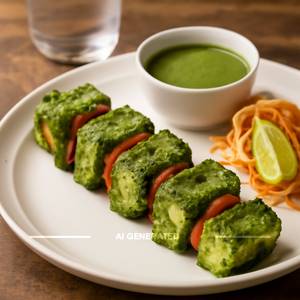 Pudina Paneer Tikka(online)