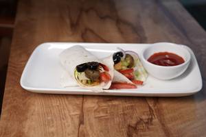 Veg Patty Wrap