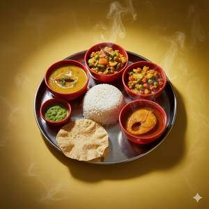 Fish Thali ( Katla)