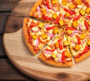 Mazedar Makhani Paneer Pizza [ 8 Inches ]
