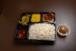 Rice-bhetki Curry Combo(c-14)