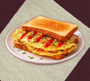 Bread Omelette (3 Eggs)