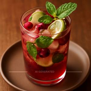 Cranberry Mojito